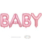 40 Inch Beige OH BABY Balloon for Baby Shower, Large Cream White Oh Baby Balloons Letters with Ribbon, Neutral Ivory Alphabet Oh Baby Balloon Banner Sign for Gender Reveal Backdrop Party Decorations