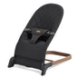 Foldable Baby Bouncer, Baby Seat with 3 Adjustable Heights, Portable Newborn Rocker, Ergonomic Bouncy Seat for Natural Bounce, Bouncer for Babies 0-6 Months, Soft Cotton (Beige)