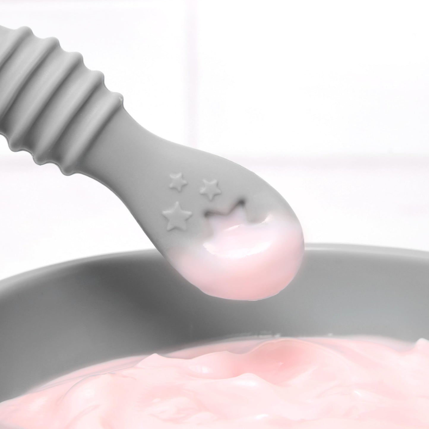 PrimaStella Little Dippers - First Stage Silicone Baby Spoon 6 Pack