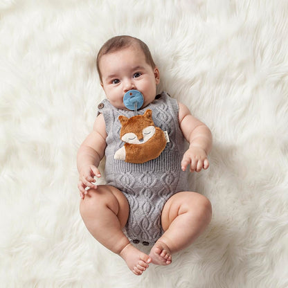 Itzy Ritzy Pacifier & Lovey Set - Includes Silicone Pacifier with Stuffed Animal Lovey - Detachable Plush Unicorn Pacifier Holder & Coordinating Pink Silicone Pacifier, Ideal for Ages 0 Months & Up