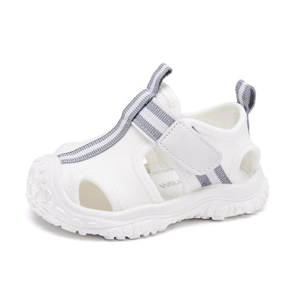 BMCiTYBM Baby Boy Girl Closed Toe Summer Sandals Lightweight Shoes Infant Non-Slip First Walking Sneakers 6 9 12 18 24 Months