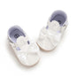 Baby Girl Mary Jane Flats Dress Shoes - Infant Newborn Shoes Anti-Slip Soft PU Leather Party School Wedding Princess Baby Girl Shoes 0-18M