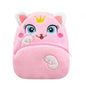 NICE CHOICE Cute Toddler Backpack Toddler Bag Plush Animal Cartoon Mini Travel Bag for Baby Girl Boy 2-6 Years(Grey Elephant)