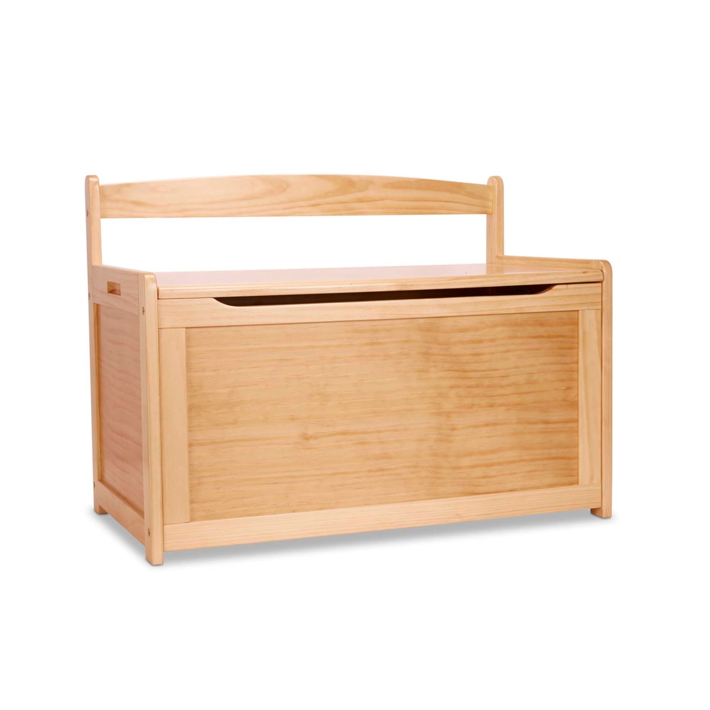 Melissa & Doug Wooden Toy Chest - White Furniture for Playroom - Kids Toy Box, Wooden Storage Organizer, Children's Furniture