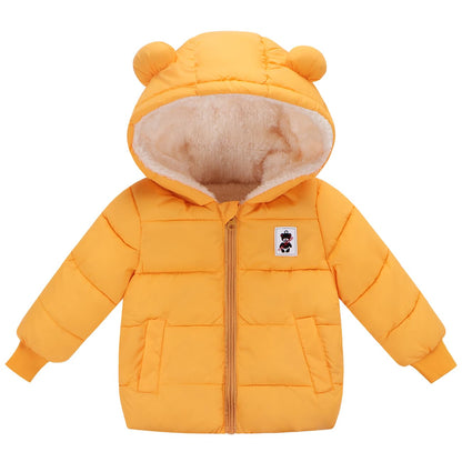 Newborn Baby Girls Fleece Outerwear Jacket Toddler Winter Coat Infant Clothes