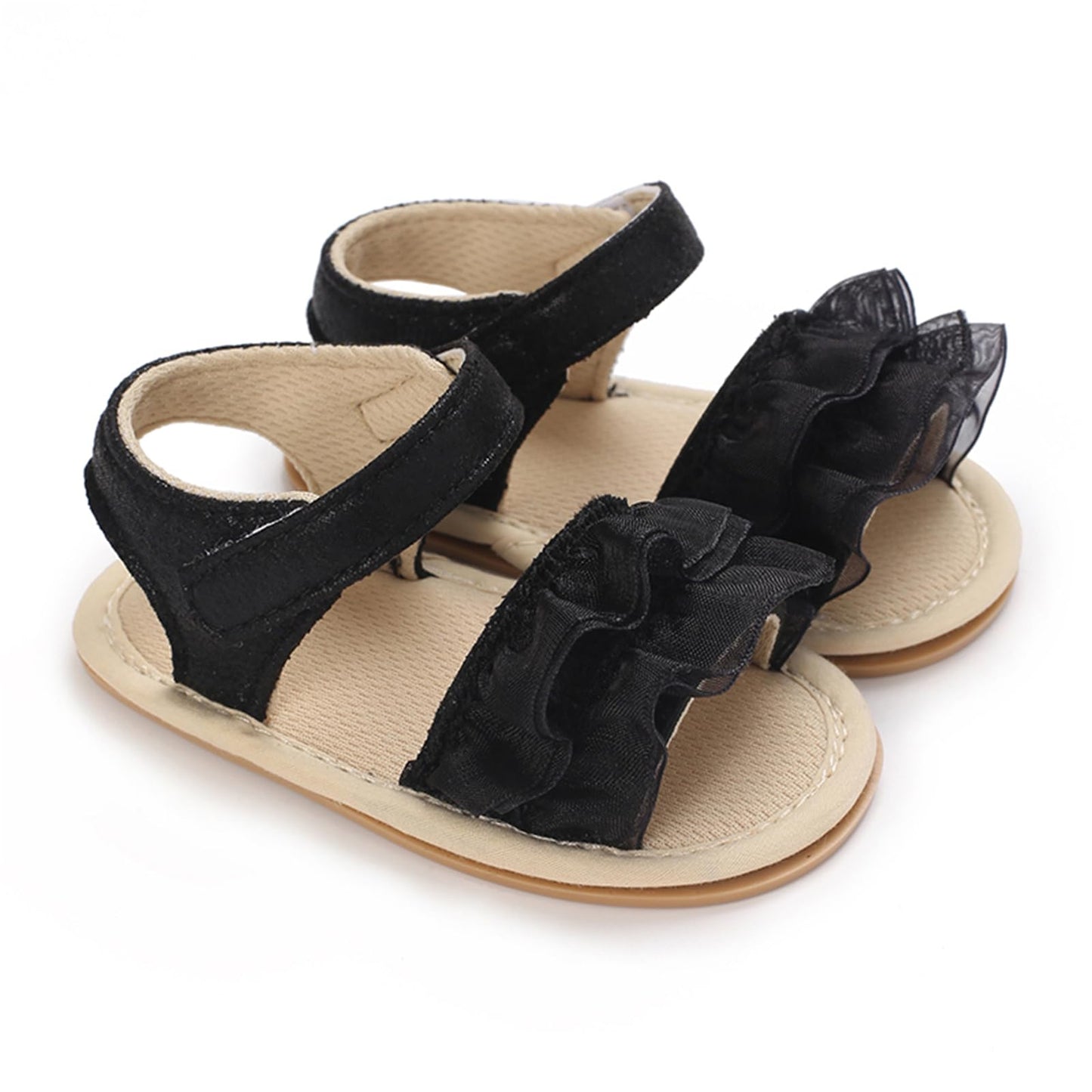 Baby Girl Sandals Summer Crib Shoes Bowknot Soft Sole Infant Girls Princess Dress Flats First Walker Shoes