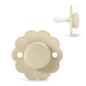 Suavinex Wonder Baby Pacifier, SX Pro Silicone Nipple, Reversible, Non Irritating Shield Design, 2 Pk Pacifiers 0-6 Months, Made in Europe, Mauve/Chalk