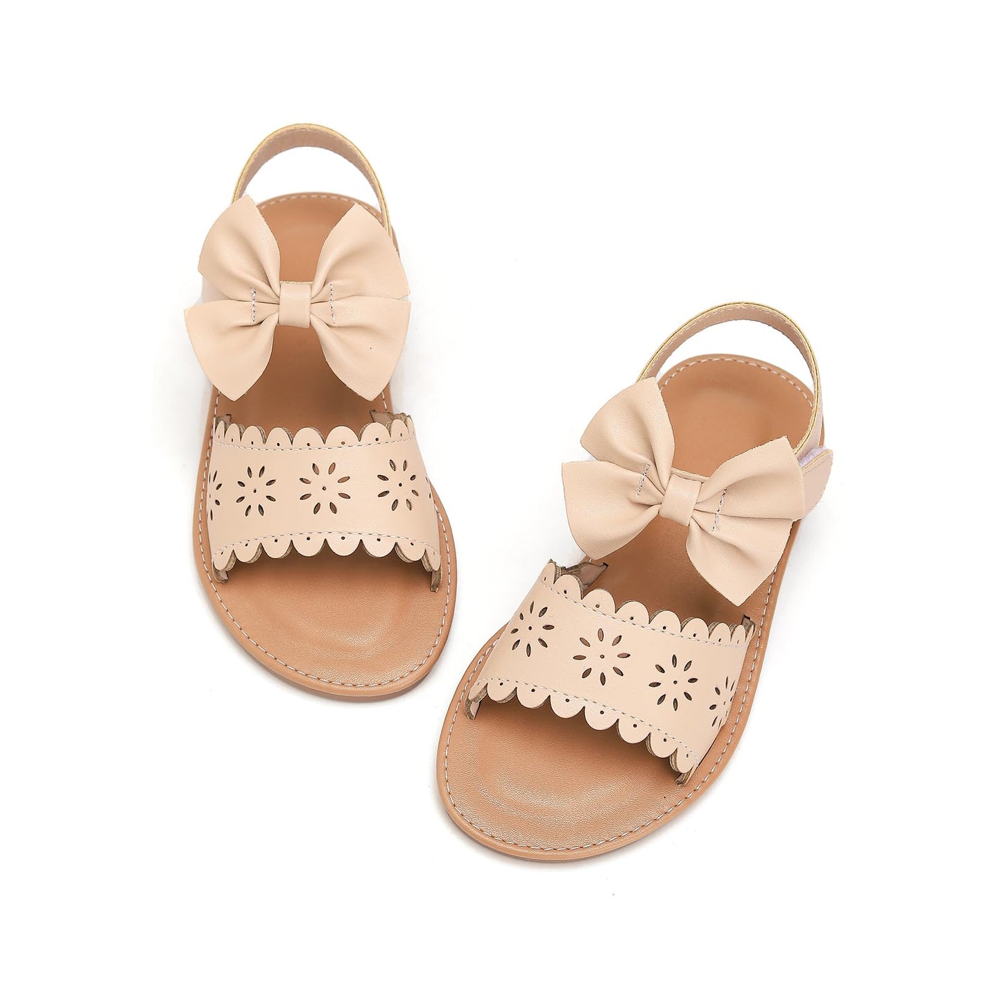 Toddler Girls Sandals Summer Flats Dress Shoes for Baby Little Kids Girl