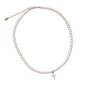 Children's 14K Gold Plated or Sterling Silver Cross Bracelet with Simulated Pearls for Girls First Communion, Baptism, Christening or Dedication Gift