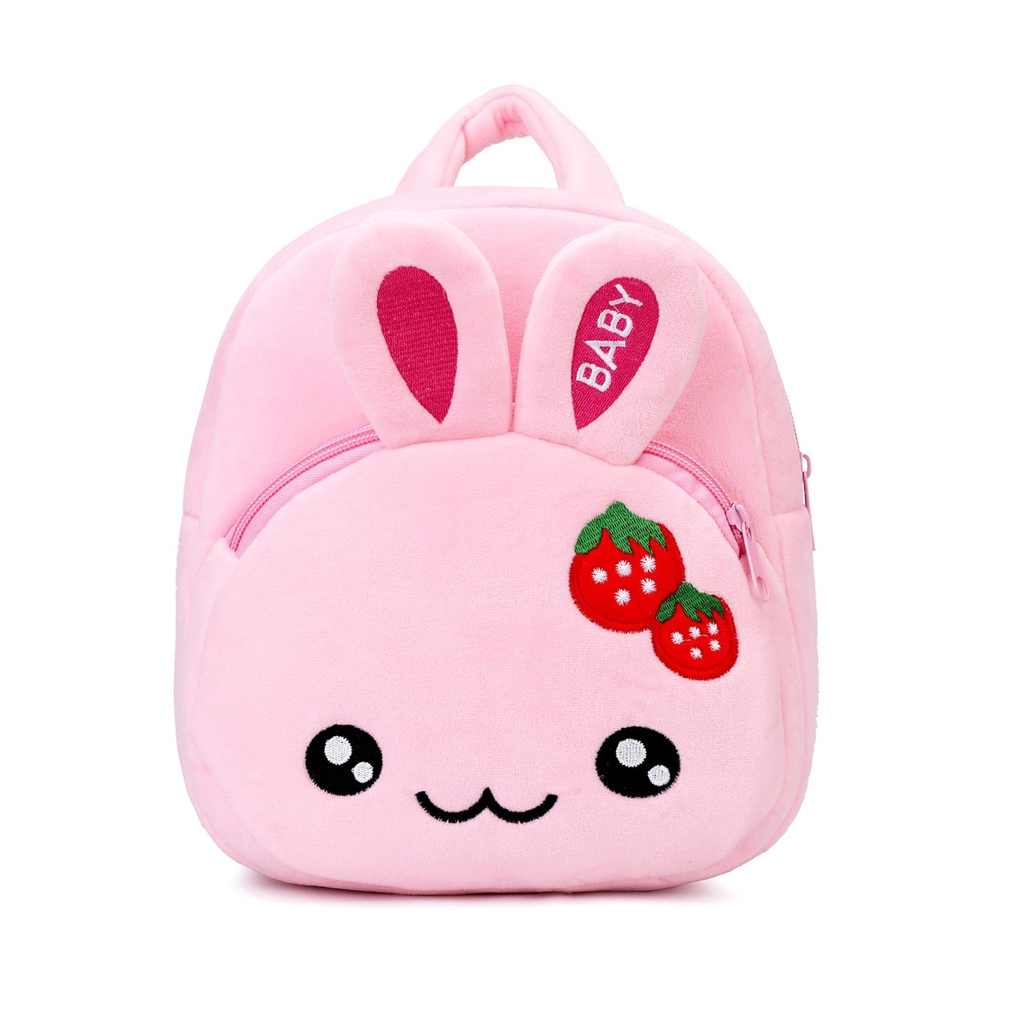 Toddler Backpack for Boys and Girls, Cute Soft Plush Animal Cartoon Mini Backpack Little For Kids 2-6 Years (Cows)
