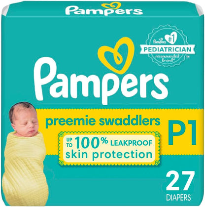 Pampers Baby Diapers - Swaddlers - Size 1, 198 Count, Ultra Absorbent Disposable Infant Diaper