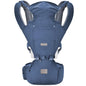 Baby Carrier, Ergonomic 6-in-1 Baby Carrier with Hip Seat for Newborn Infant Toddler, Adjustable Detachable Baby Holder Carrier for Dad Mom