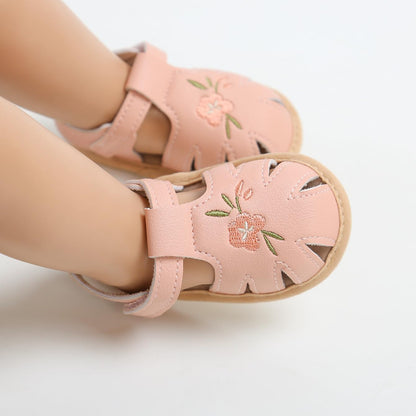 Baby Sandals Infant Boys Girls Summer Dress Flat Shoes Beach Sandals Newborn Crib Shoes First Walkers Prewalkers