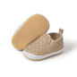 Morbido Infant Baby Boys Girls Canvas Sneaker Toddler Slip On Anti Skid Newborn First Walkers Candy Shoes for 0-18 Months
