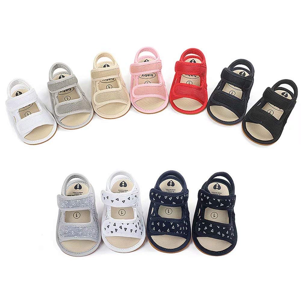 OAISNIT Baby Girls Boys Sandals Premium Breathable Anti-Slip Rubber Sole Infant Summer Outdoor Shoes Toddler First Walkers