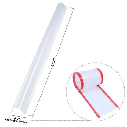 2PCS Child Proofing Door Finger Pinch Protector Clear Door Jam Shield for Child Safety Finger Pinch Guard Hinge Protectors for Kids/Pet