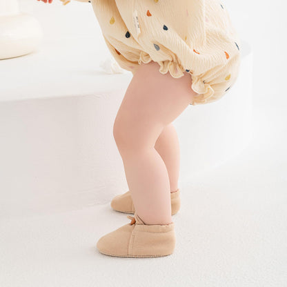 Baby Booties Newborn Infant Shoes Warm Cozy Soft Cotton Boots for Boy Girl