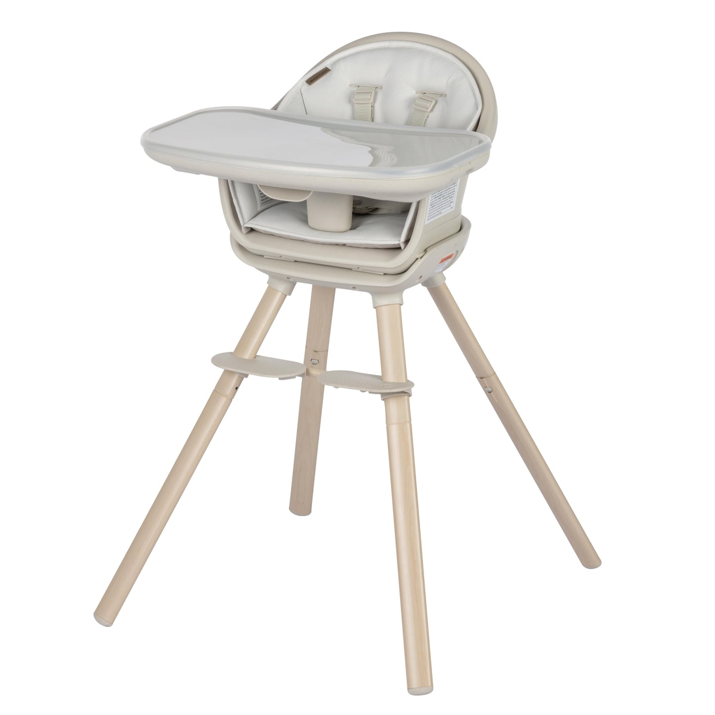 Maxi-Cosi Moa 8-in-1 High Chairs for Babies and Toddlers, Machine Washable Infant High Chair, Compact, Convertible High Chair Lightweight Design, Classic Slate
