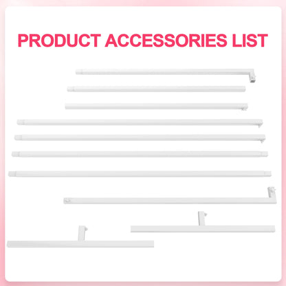 Wokceer Wedding Arch Backdrop Stand Square 6.6FTx6.6FT Gold Metal Balloon Arch Stand Garden Arbor Backdrop Frame for Wedding Birthday Party Baby Shower Photo Booth Background Decoration