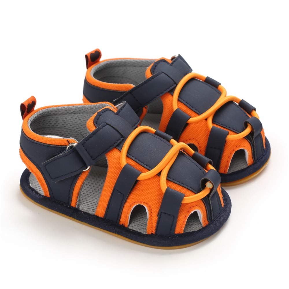 Baby Girls Boys Summer Sandals Unisex Infant Premium Soft Anti-Slip Rubber Sole Toddler Outdoor Beach Walking Shoes