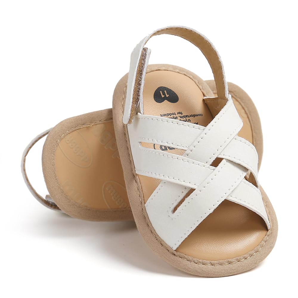 Baby Girl Sandals Summer Crib Shoes Bowknot Soft Sole Infant Girls Princess Dress Flats First Walker Shoes
