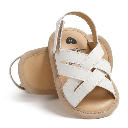 Baby Girl Sandals Summer Crib Shoes Bowknot Soft Sole Infant Girls Princess Dress Flats First Walker Shoes