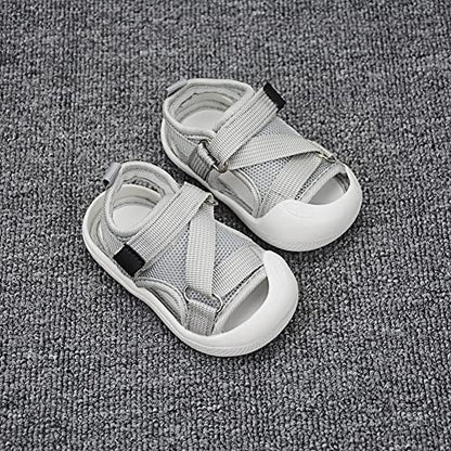 OAISNIT Baby Boys Girls Sports Sandals Lightweight Anti-Slip Rubber Sole Beach Aquatic Water Shoes Summer Toddler First Walking Shoe