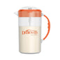 Dr. Brown's Baby Formula Mixing Pitcher with Adjustable Stopper, Locking Lid, & No Drip Spout, 32oz, BPA Free, Teal