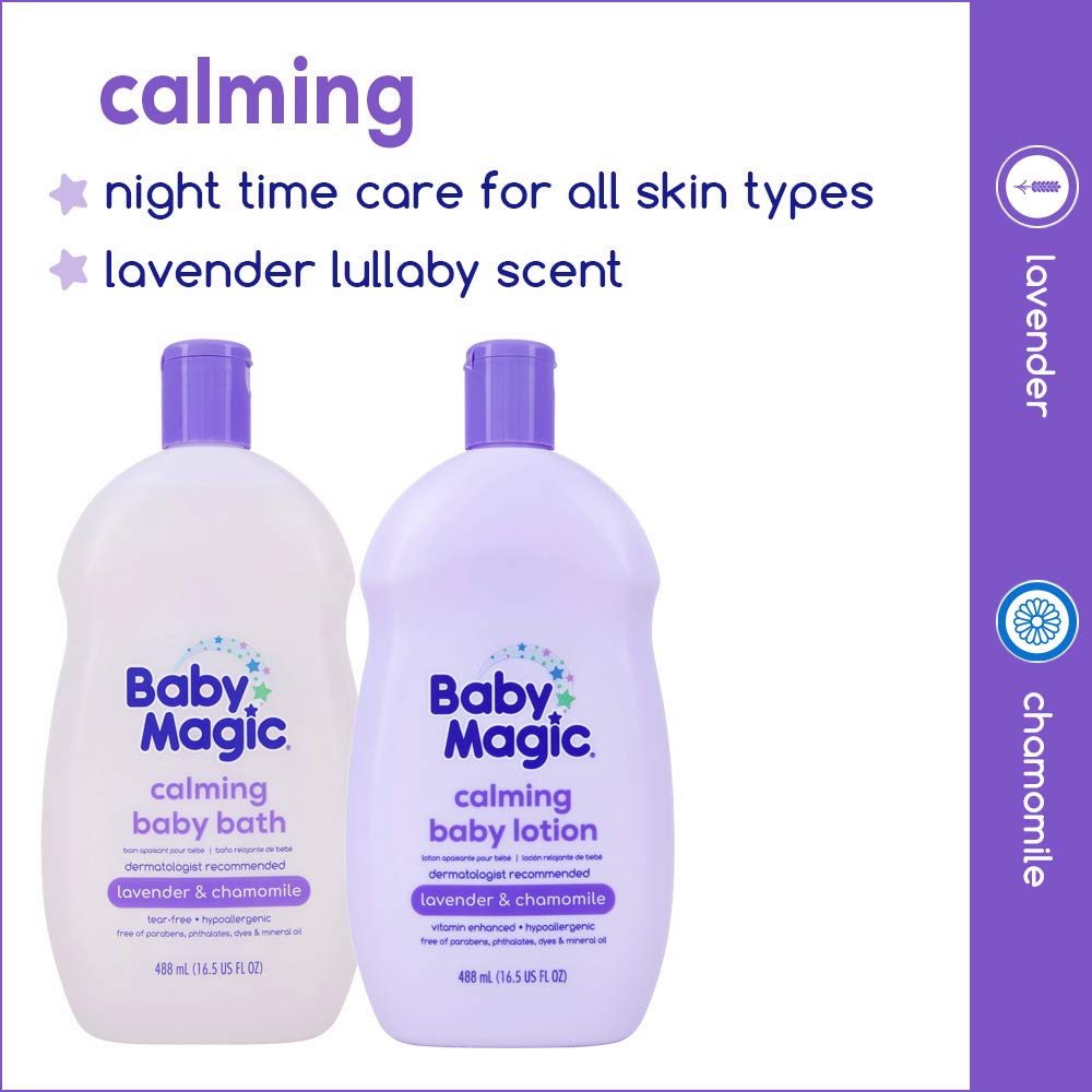 Baby Magic Calming Baby Bath, 16.5 Fl Oz