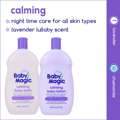 Baby Magic Calming Baby Bath, 16.5 Fl Oz