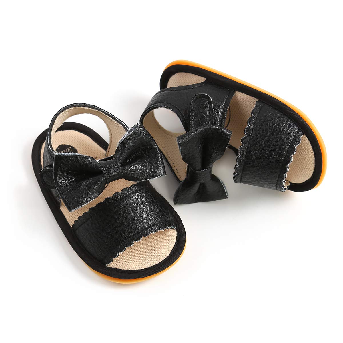 Baby Girl Sandals Summer Crib Shoes Bowknot Soft Sole Infant Girls Princess Dress Flats First Walker Shoes