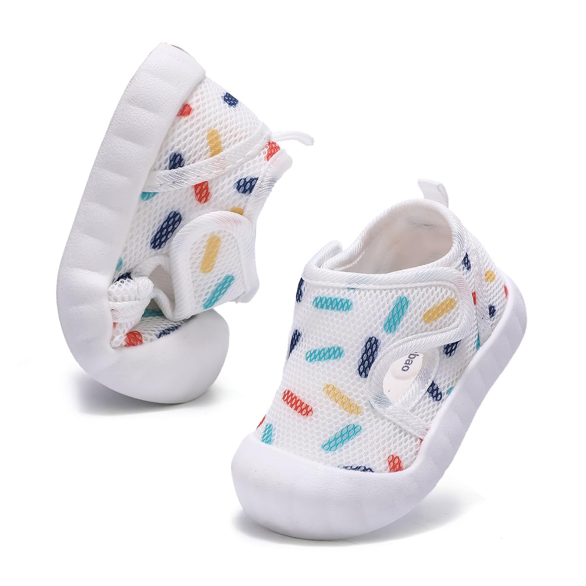 Baby Summer Sandals Breathable Mesh Rubber Sole Non-Slip Outdoor Shoes for Boys and Girls 9-30 Months