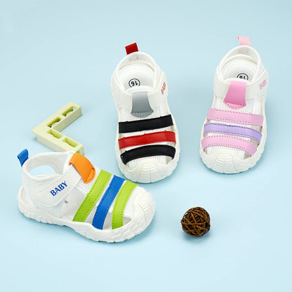 OAISNIT Baby Boys Girls Sports Sandals Lightweight Anti-Slip Rubber Sole Beach Aquatic Water Shoes Summer Toddler First Walking Shoe