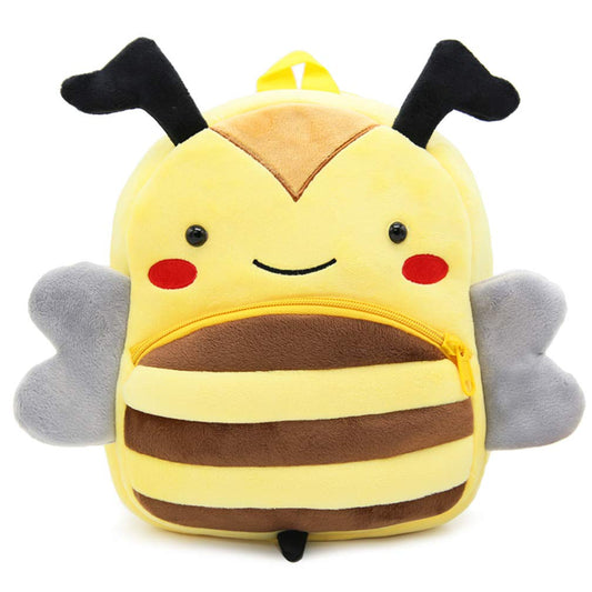 Cute Toddler Backpack Plush Animal Cartoon Mini Travel Daycare Bag for Baby Girl Boy 2-6 Years (Shark Blue)
