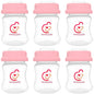 Nenesupply Natural Baby Bottles Newborn Feeding Bottles Slow Flow Breastfeeding Bottle for Breastfed Babies Wide Neck 9oz Anti Colic Level 2 Nipple for 1+ Month Infant Replace Spectra Bottle Pumping
