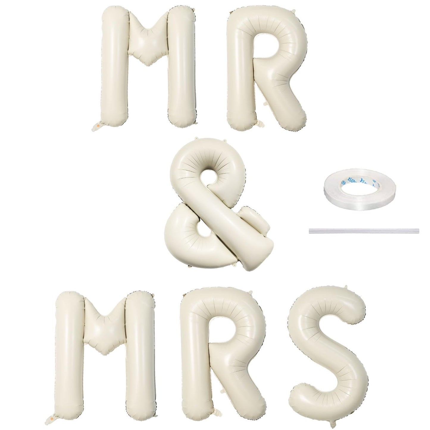 40 Inch Beige OH BABY Balloon for Baby Shower, Large Cream White Oh Baby Balloons Letters with Ribbon, Neutral Ivory Alphabet Oh Baby Balloon Banner Sign for Gender Reveal Backdrop Party Decorations