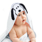 Lambs & Ivy Disney Baby Minnie Mouse Pink Cotton Hooded Baby Bath Towel