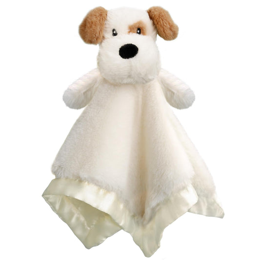 Bear Security Blanket Soft Baby Lovey Fluffy Blanket Unisex Lovie Snuggle Toy Baby Bear Stuffed Gift for Newborn, Boys and Girls, 13.5 Inch