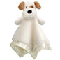 Bear Security Blanket Soft Baby Lovey Fluffy Blanket Unisex Lovie Snuggle Toy Baby Bear Stuffed Gift for Newborn, Boys and Girls, 13.5 Inch