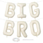 40 Inch Beige OH BABY Balloon for Baby Shower, Large Cream White Oh Baby Balloons Letters with Ribbon, Neutral Ivory Alphabet Oh Baby Balloon Banner Sign for Gender Reveal Backdrop Party Decorations