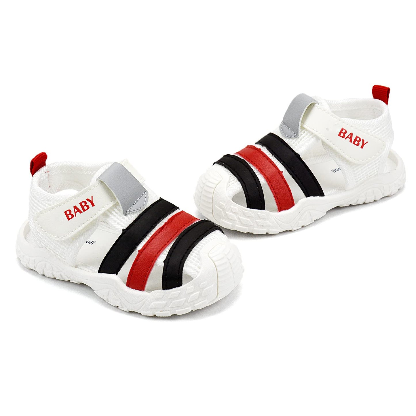 OAISNIT Baby Boys Girls Sports Sandals Lightweight Anti-Slip Rubber Sole Beach Aquatic Water Shoes Summer Toddler First Walking Shoe