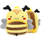 Ladyzone Toddler Backpack Zoo Animals Backpacks Cute Plush Bag Cartoon 10" Preschool Book Bag For 2+ Years Girls Boys