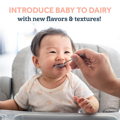 Gerber Baby Food, Yogurt Blends Snack, Banana, 2nd Foods, Baby Snacks, Baby Yogurt, Baby Food Stage 2, No Artificial Flavors or Sweeteners, No Preservatives, 4 oz Tubs (Pack of 2)