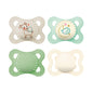 MAM Variety Pack Baby Pacifier, Includes 3 Types of Pacifiers, Nipple Shape Helps Promote Healthy Oral Development, 3 Pack, 0-6 Months, Girl