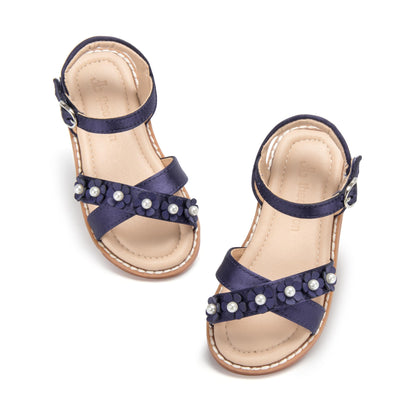 THEE BRON Toddler Girl Dress Sandals Sandalias para Nias