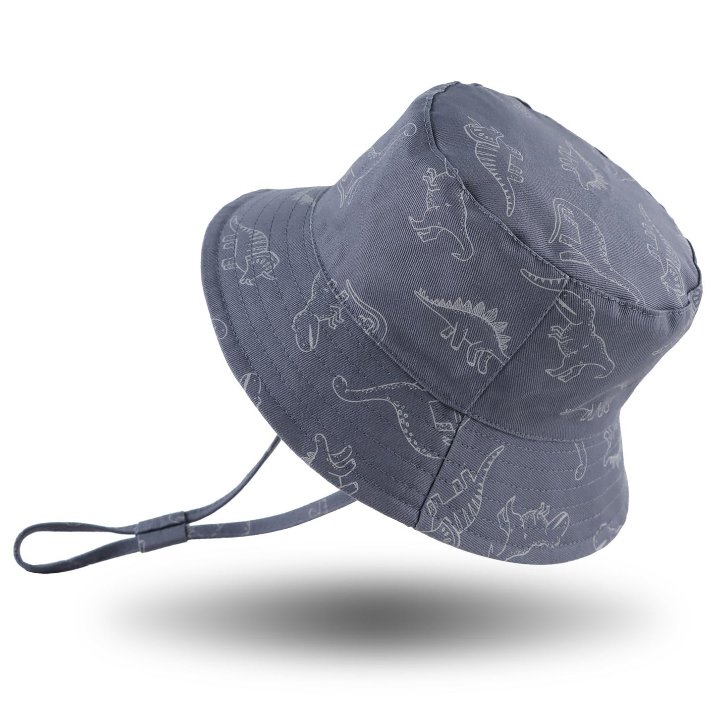 JANGANNSA Dinosaur Baby Boys Sun Hat Cotton Toddler Girls Bucket Hats Summer Sun Protect Cap for Kids