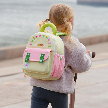 GAGAKU Toddler Backpack with Leash - Mini Kids Backpacks for Girls 2-5 Years Child Safety Backpack 3D Cartoon Animal Anti-Lost Preschool Backpack - Pink