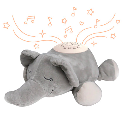 PureBaby Sound Sleepers Portable Sound Machine & Star Projector - Plush Sleep Aid for Baby and Toddlers with Soothing Night Light Display, 10 Lullabies, White Noise, and Heartbeat Sounds (Unicorn)