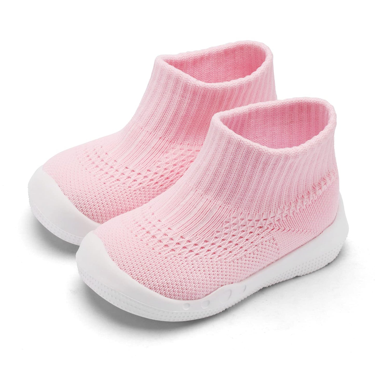 Engtoy Baby Shoes & Socks - Non-Slip Breathable Slippers with Soft Rubber Sole - Baby Boys & Girls Slip On Sneakers