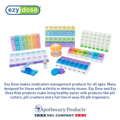 EZY DOSE Kids Baby Oral Syringe & Dispenser, True Easy Design for Liquid Medicine, Easy to Control, 10 mL/2 TSP Color Coded, BPA Free